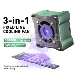 مروحة تبريد + كشاف UV + شفاط  XZZ