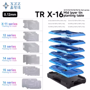 XZZ TR-28S Middle Layer Stencil for iPhone X–16PM